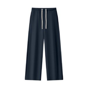 Wide Leg Pants – Navy Blue