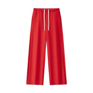 Wide Leg Pants – Red