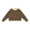Contrast Trim Sweatshirt