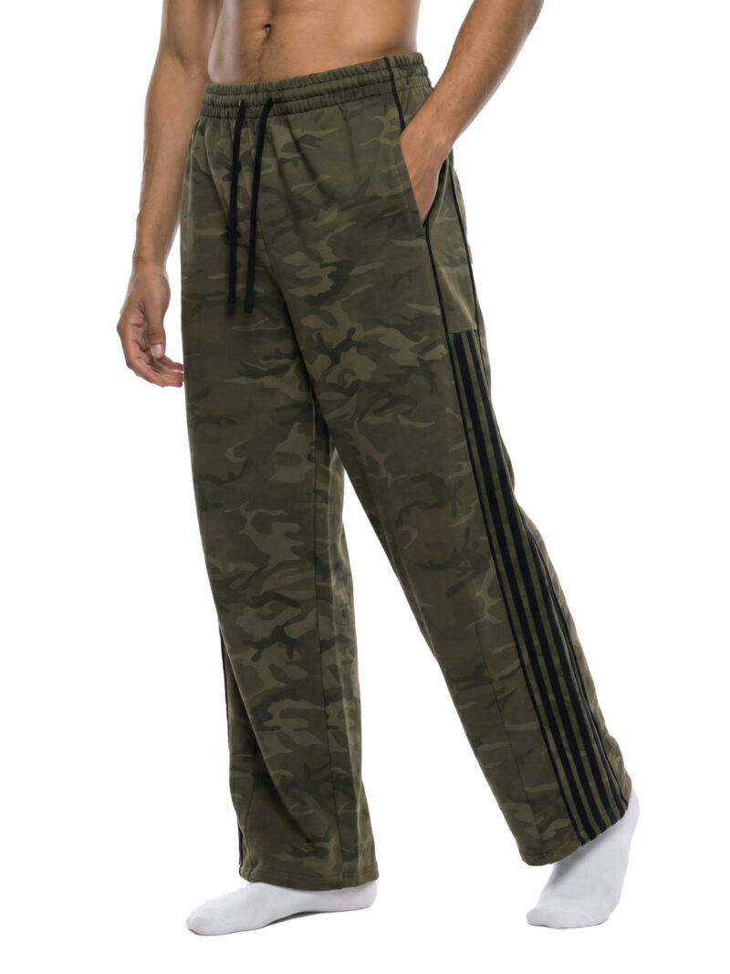 Unisex Camo Wide Leg Sweatpants, product view